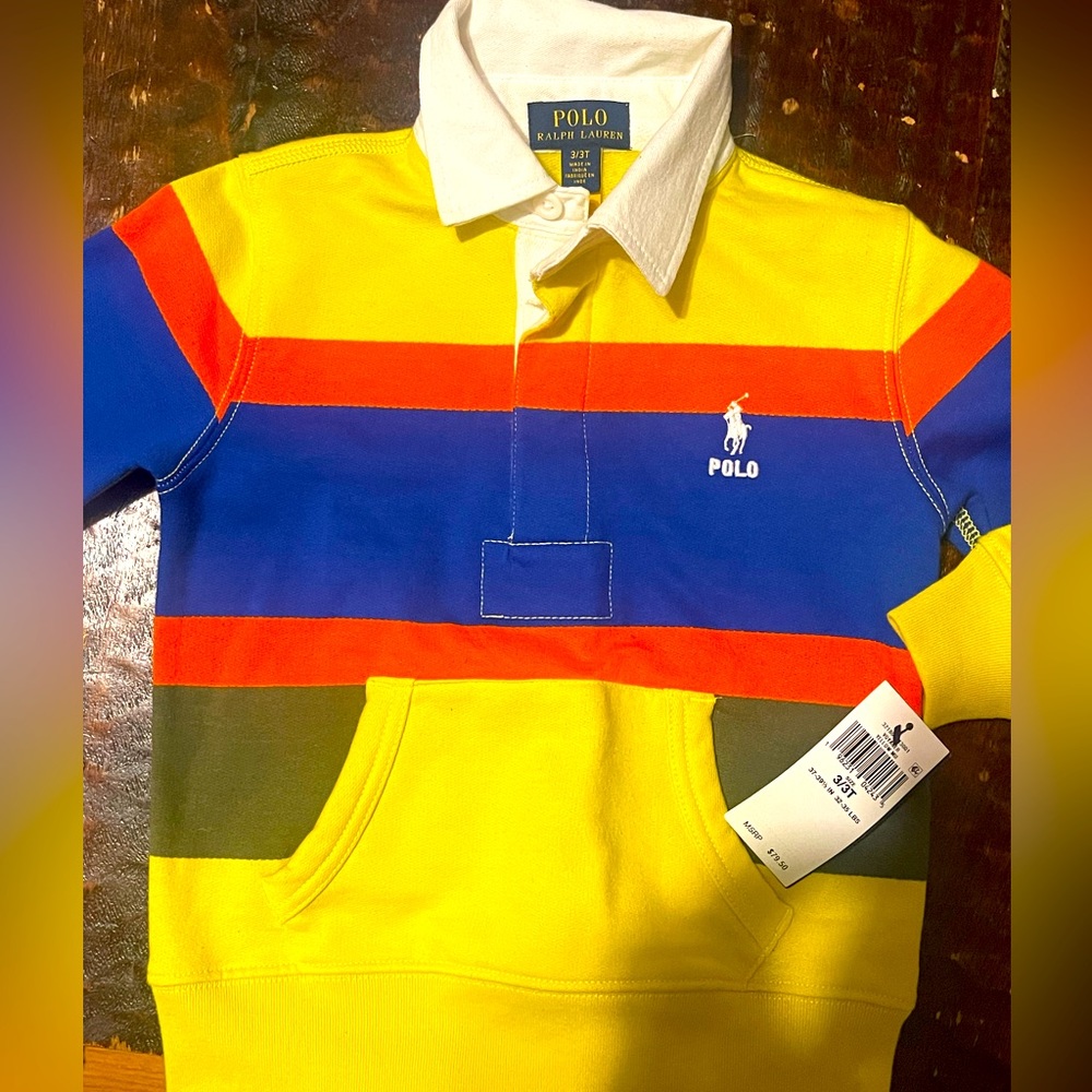 Ralph Lauren shirt for toddlers. New w/ tags